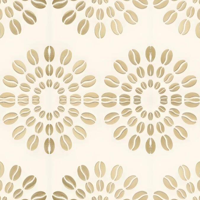 Cowrie Radiance African-inspired pattern